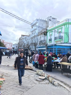 street market